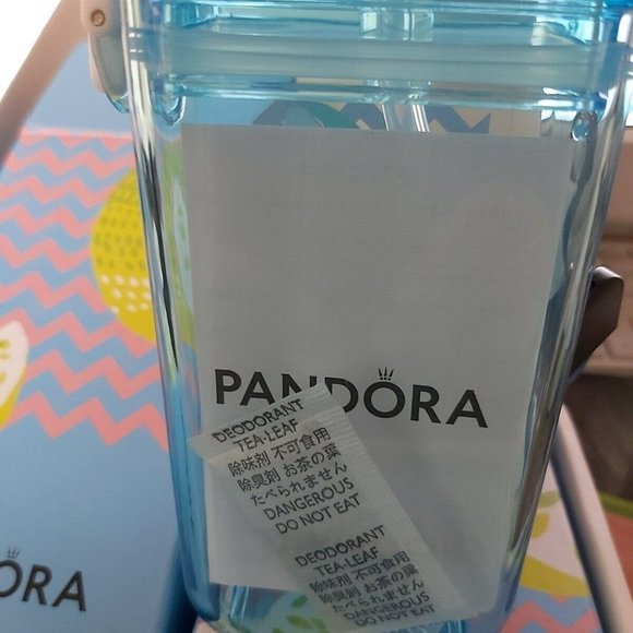 VERY RARE PANDORA *ASIAN EXCLUSIVE* SUMMER BOTTLE WITH BUILT STRAW 280ML - Picture 9 of 12